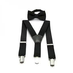 Дитячий набір підтяжки і метелик Gofin suspenders 5,5х10 см(2,5х100 см) od00046667 - мініатюра 2
