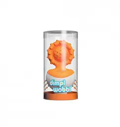Прорізувач-неваляшка Fat Brain Toys dimpl wobl, помаранчевий (F2172ML) - мініатюра 2