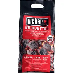 Вугільні брикети Weber для гриля, 4 кг (17590)