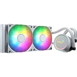 Система водяного охолодження Aerocool Abyss L240R White (ACLA-AB24117.21) [177347]