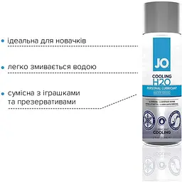 Охолоджувальна змазка на водній основі System JO H2O Cooling (60 мл) - мініатюра 3