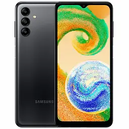Смартфон SAMSUNG GALAXY A04S 4/64GB BLACK (SM-A047) (UA-UCRF)