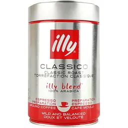 Кава мелена Illy Filtercoffe Classico 100% Arabica 250 г (8003753902630)