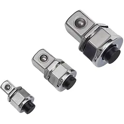 Набір перехідників на ключ тріскачковий Alloid 1/4" 3/8" 1/2" (NP-0581) - мініатюра 3