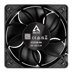 Корпусний вентилятор 120 мм Arctic S12038-8K ACFAN00294A Black - мініатюра 4
