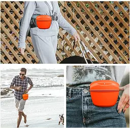 Силіконова сумка для ласощів ANTUREBAY Update Silicone Dog Treat Pouch - мініатюра 7