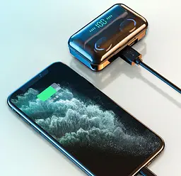 Бездротові навушники Primo F9 Bluetooth V5.0 з мікрофоном Black - мініатюра 6
