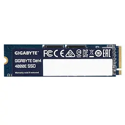 Накопичувач SSD 250GB Gigabyte Gen4 4000E M.2 2280 PCIe 4.0 x4 3D NAND (G440E250G) - мініатюра 4