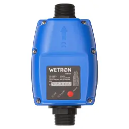 Контролер тиску електронний 1.1кВт Ø1" рег давл вкл 1.0-3.0 бар WETRON (779736) - мініатюра 8