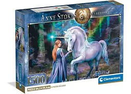Пазл Clementoni Anne Stokes Collection: Ліс Єдинорогів, Енн Стоукс (Anne Stokes Collection: Bluebell Wood Puzzle - 1500 pcs.), 1500 ел. (31735)