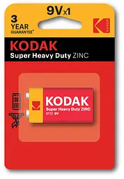 Батарейка Kodak LongLife 6F22 (27059)