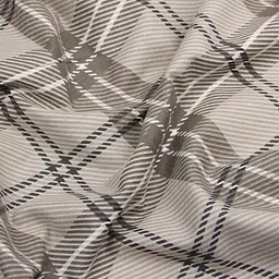 Простирадло Cosas на резинці фланель 80х160 sand tartan, бежевий (Flannel_SandTartan_80x160x20) - мініатюра 6