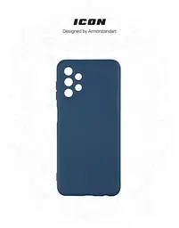 Чехол ArmorStandart ICON для Samsung A13 4G (A135) Camera cover Dark Blue (ARM60883) - мініатюра 3