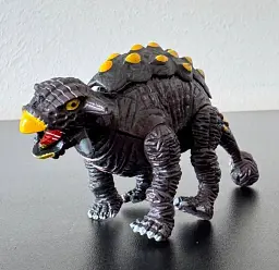 Фігурка динозавра фіолетово-жовта, Dino Toys, полімер - мініатюра 6