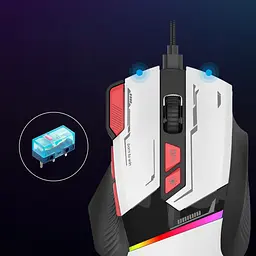 USB миша GamePro GM300 White UA - мініатюра 4