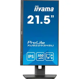 Монітор 21.5" Iiyama XUB2293HSU-B7 FHD IPS 100Hz (XUB2293HSU-B7) - мініатюра 4