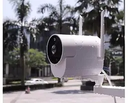 IP-камера зовнішня Xiaovv Panoramic Outdoor Camera V380 Pro (XVV-1120S-B2) біла - мініатюра 5