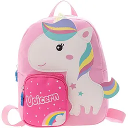 Дитячий рюкзак Evo-Kids Small Unicorn Pink (2418-12 Pink White Unicorn)   