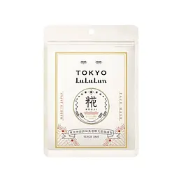 LULULUN Face Mask Tokyo Kouji живильна маска з екстрактом саке та кодзі, 7 шт х 4 уп - мініатюра 2