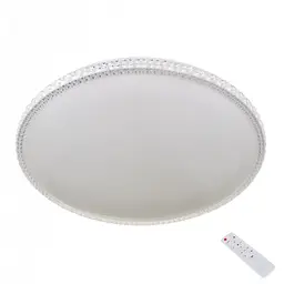 Світильник настінно-стельовий світлодіодний з пультом Brille W-618/98W RM WW + CW + NW