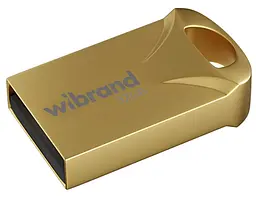 Флеш-накопитель Wibrand Flash USB 2.0 Hawk 32Gb Gold (WI2.0/HA32M1G)