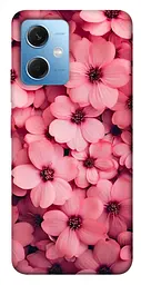 Чохол Demsky Pink flowers для Xiaomi Redmi Note 12 5G