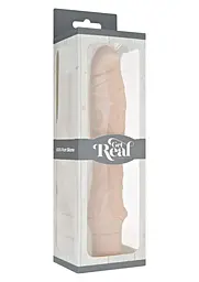 Вібратор Get Real Classic Large 25 см тілесний - мініатюра 2