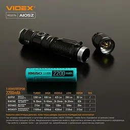 Ліхтарик Videx VLF-A105Z [152521] - мініатюра 16