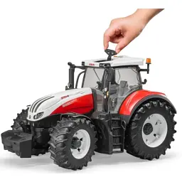 Масштабна модель автомобіля Bruder трактор Steyr 6300 Terrus Cvt (03180) - мініатюра 8