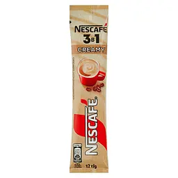 Напій кавовий розчинний Nescafe 3 в 1 Creamy стік 12 г