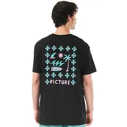 Футболка Picture Organic Suniseko L Чорний - мініатюра 2
