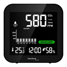 Метеостанція Technoline WL1025 Black (WL1025), Чорний - мініатюра 4