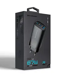 Мережевий зарядний пристрій ArmorStandart Resolute Power ARP-721 67W GaN Black (ARM88384) - мініатюра 4