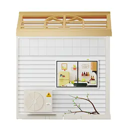 Конструктор-румбокс Кухня Mini House 8005-MH серії Інтер'єр, зі світлом - мініатюра 6