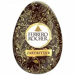 Шоколадне яйце Ferrero Rocher Osterei Zartbitter 100 г