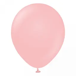 Кулька повітряна латексна 30 см (100) Baby Pink, матовий, IDEA7-DL-001