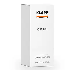 Крем для обличчя Klapp C Pure Cream Complete, 50 мл - мініатюра 2
