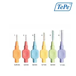 Міжзубна щітка TePe Extra Soft Mixed, 6 шт. - мініатюра 4