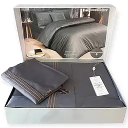 Постільна білизна Grey Bej Сатин Преміум Maison D'or pbe0051920 - мініатюра 2
