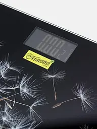 Ваги електронні для підлоги Maestro MR-1828 Кульбаба зі скляною платформою для зважування до 150 кг - мініатюра 4