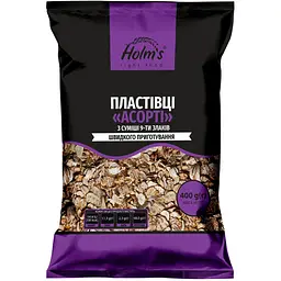 Пластівці Holm's light food Асорті з суміші 9-х злаків 400 г