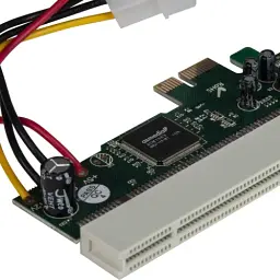 Контролер Frime PCI-E x 1 - PCI, чіп ASM 1083, живлення Molex (ECF-PCIEtoPCI 001) - мініатюра 3