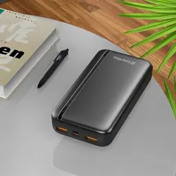 Батарея універсальна ColorWay 20 000 mAh Portable Charger (USB/QC3.0 + USB-C/PD/22.5W) Black (CW-PB200LPB4BK-PD) - мініатюра 8