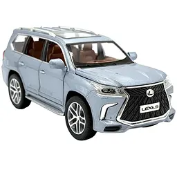Колекційна металева модель автомобіля АвтоЕксперт Lexus LX570 Super Sport з інерцією, світлом та звуком 1:24