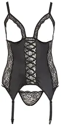 Корсет Cottelli Curves XXXL (чорний) - мініатюра 16