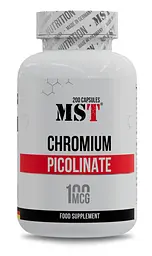 MST® Хром Піколінат 100 мг - 200 капсул