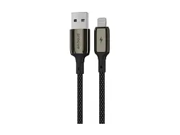 Кабель Proove Dense Metal Lightning 2.4A 1m Black (CCDM20001101)