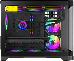 Корпус GameMax HYPE-M Black (HYPE-M Black) Без БП - мініатюра 3