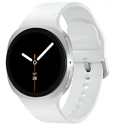 Samsung Смарт-часи Galaxy Watch 8 40мм (L320) 1.34", 438x438, sAMOLED, BT 5.3, NFC, 2/32ГБ, сріблястий