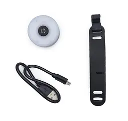 Велосипедна фара задня 16 Led USB 4 х 1,5 см (G0000156) - мініатюра 3